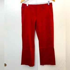 Banana Republic Martin red capris size 6